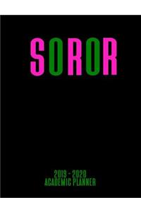 Soror 2019 - 2020 Academic Planner