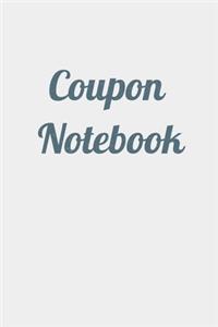 Coupon Notebook