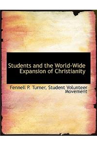 Students and the World-Wide Expansion of Christianity