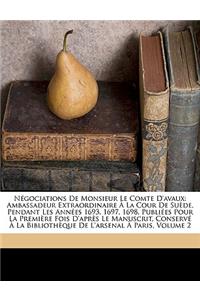 Négociations de Monsieur Le Comte d'Avaux
