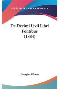 de Decimi LIVII Libri Fontibus (1884)