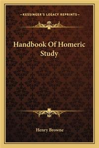 Handbook of Homeric Study