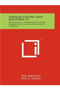 Etruscan Culture, Land And People, V1
