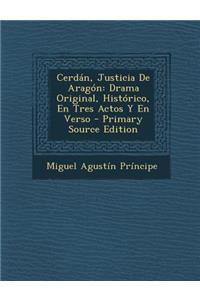 Cerdan, Justicia de Aragon