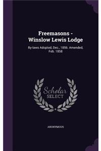 Freemasons - Winslow Lewis Lodge