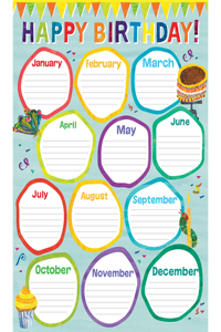World of Eric Carle(tm) Birthday Chart