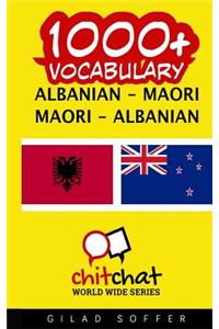 1000+ Albanian - Maori Maori - Albanian Vocabulary