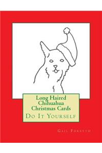 Long Haired Chihuahua Christmas Cards
