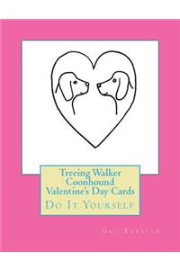 Treeing Walker Coonhound Valentine's Day Cards
