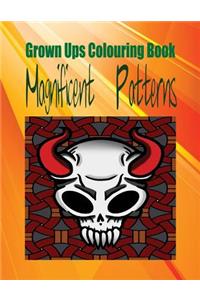 Grown Ups Colouring Book Magnificent Patterns
