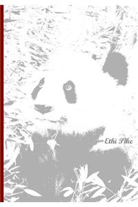 Ethi Pike - Passionate Panda Notebook / Extended Lines / Soft Matte Cover