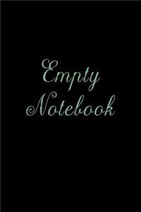 Empty Notebook