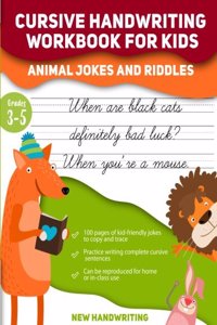 Cursive Handwriting Workbook for Kids