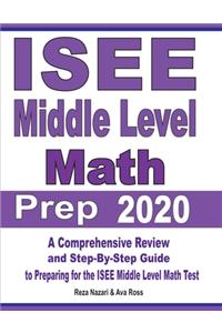 ISEE Middle Level Math Prep 2020