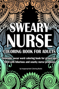 Sweary Nurse Coloring Book For Adults