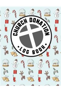 Church Donation Log Book