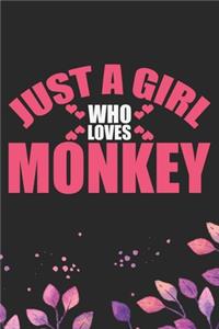 Just A Girl Who Loves Monkey