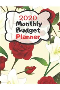 Monthly Budget Planner 2020