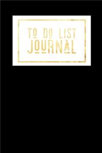 To Do List Journal