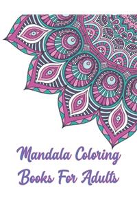 Mandala Coloring Books For Adults