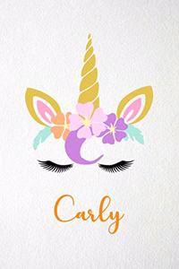 Carly A5 Lined Notebook 110 Pages