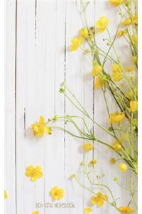Floral Dot Grid Notebook