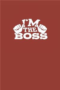 I'm the Boss: Business Entrepreneur Goals Journal