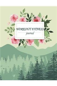 Workout fitness journal