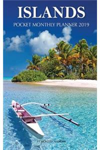 Islands Pocket Monthly Planner 2019