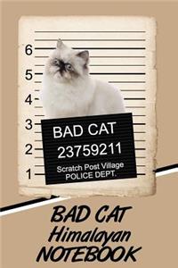 Bad Cat Himalayan Notebook