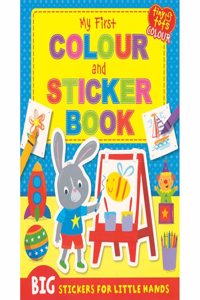 My First Colour and Sticker Book