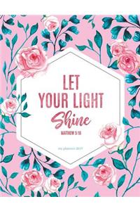 Let Your Light Shine. Matthew 5