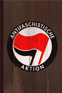 Vintage Germany Antifaschistische Aktion Anti-Fascist Journal Notebook