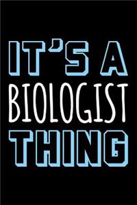 It's a Biologist Thing