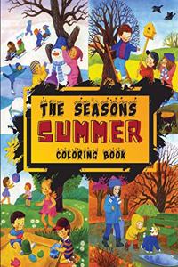 The Seasons - Summer Coloring Book