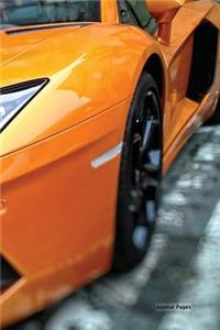 Journal Pages - Fast Cars(Unruled)