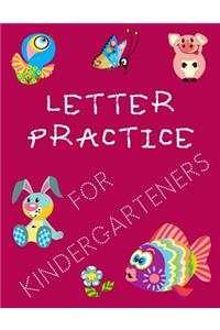Letter Practice For Kindergarteners