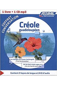 Coffret de Conversation Creole Guadelopeen (Guide + 1 CD MP3)