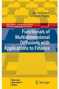 Functionals of Multidimensional Diffusions with Applications to Finance