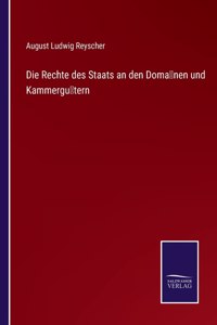 Rechte des Staats an den Domänen und Kammergütern