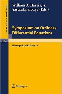 Symposium on Ordinary Differential Equations
