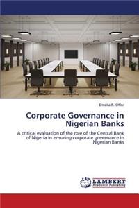 Corporate Governance in Nigerian Banks