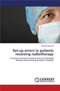 Set-up errors in patients receiving radiotherapy