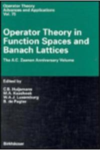 Operator Theory in Function Spaces and Banach Lattices