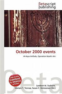 October 2000 Events