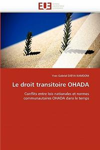 Droit Transitoire Ohada