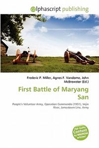 First Battle of Maryang San