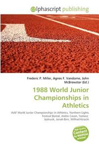 1988 World Junior Championships in Athletics