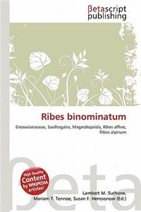 Ribes Binominatum