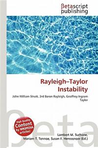 Rayleigh-Taylor Instability